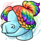 Rainbow Wig